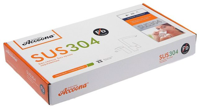 Смеситель для кухни (мойки) Accoona A48107G, однозахватный купить,NaN