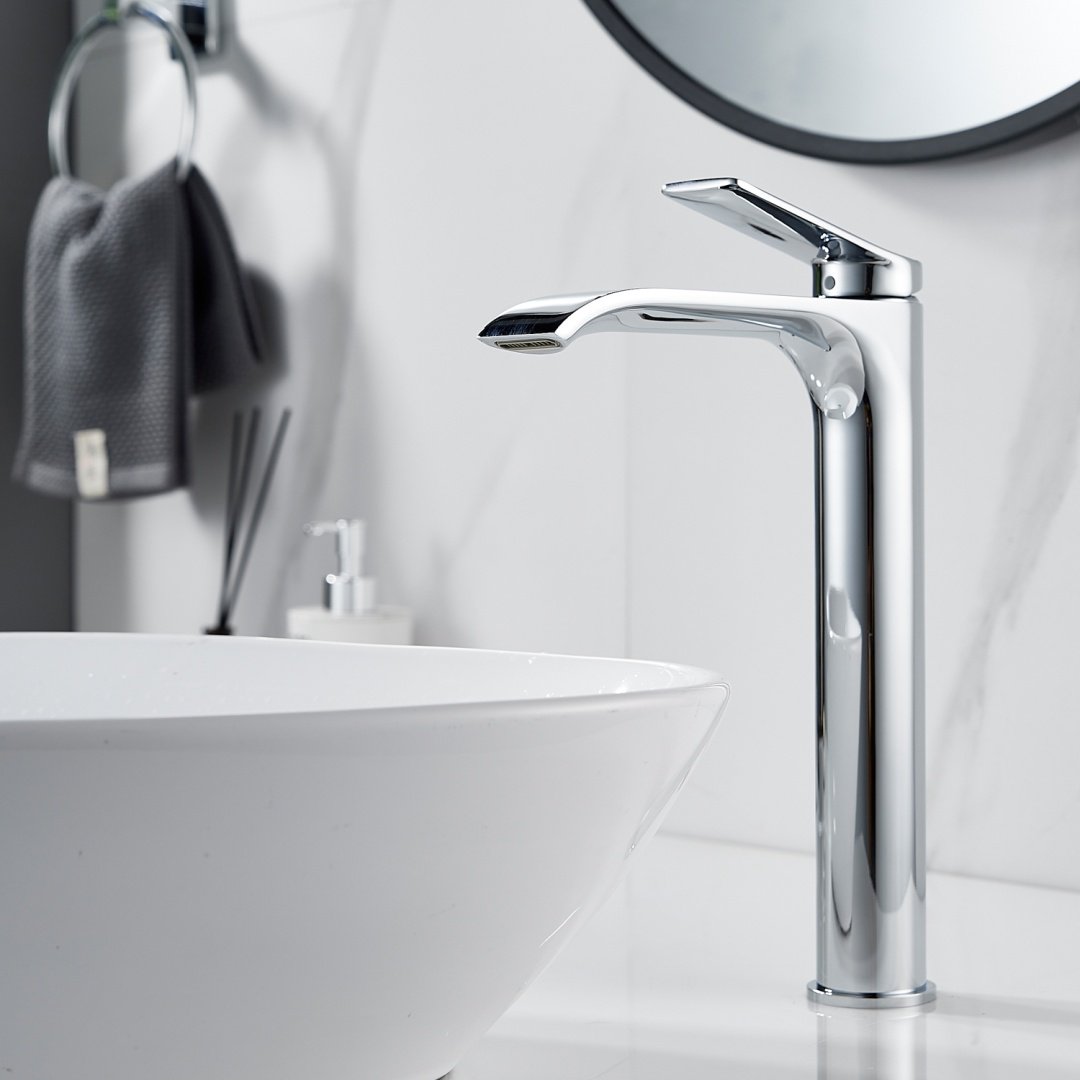 Смеситель Shevanik S4011, латунь, цвет хром купить,NaN