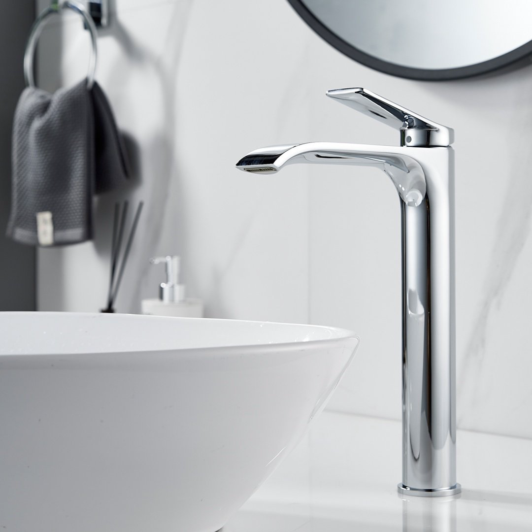 Смеситель Shevanik S4011, латунь, цвет хром купить,NaN