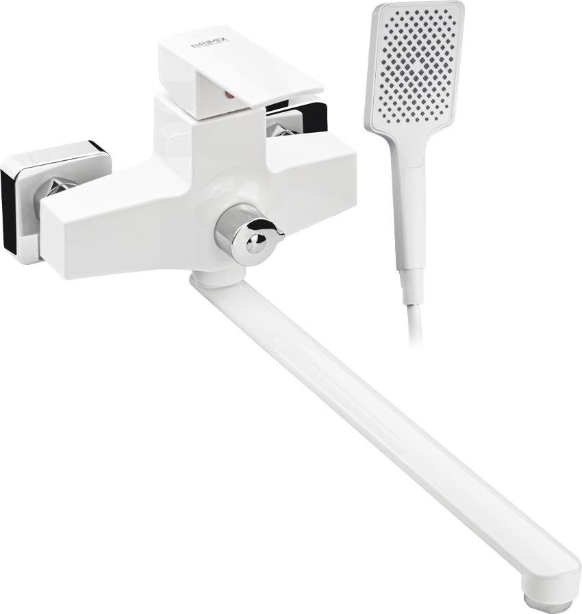 Смеситель для ванны BRIMIX 5563, ABS пластик, цвет белый купить,36800