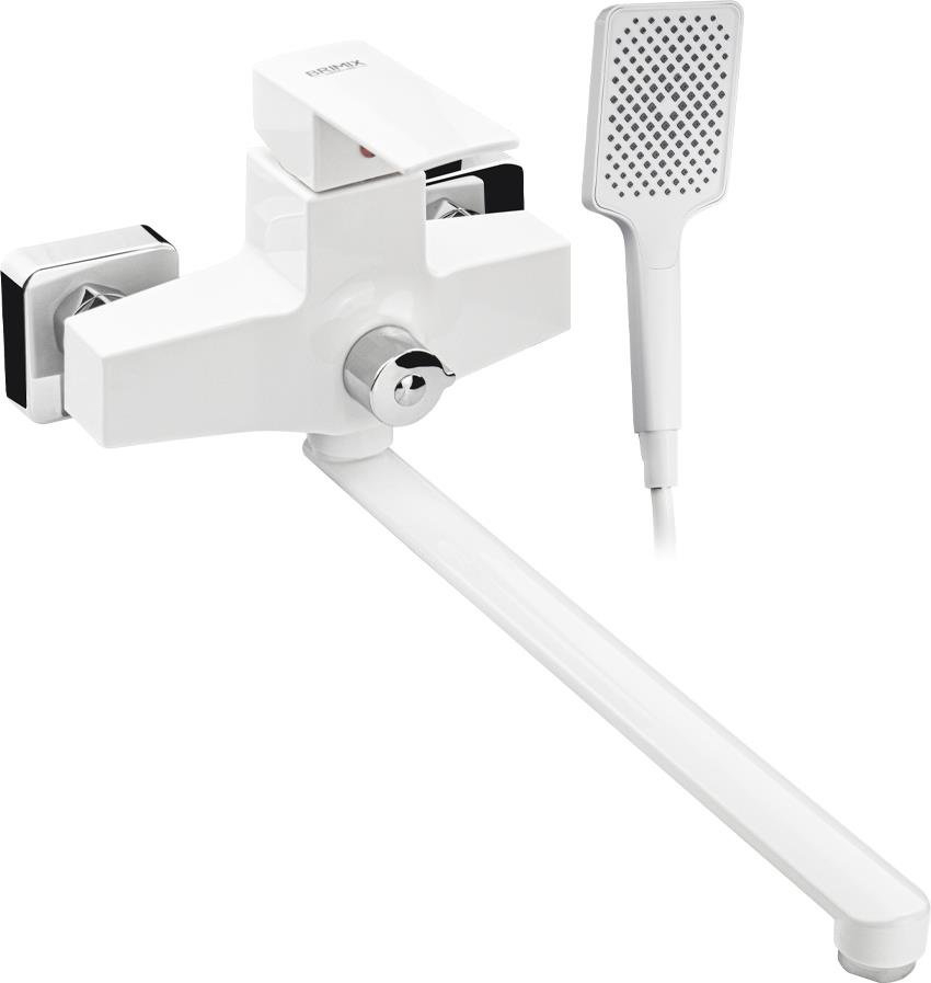 Смеситель для ванны BRIMIX 5563, ABS пластик, цвет белый купить,36800