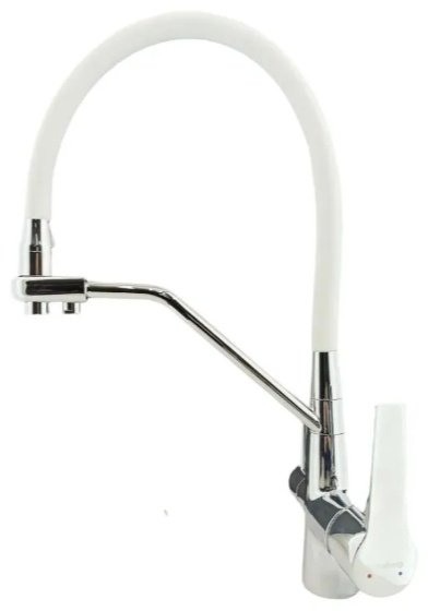 Смеситель с гибким изливом Rainsberg R603C, латунь, цвет серый