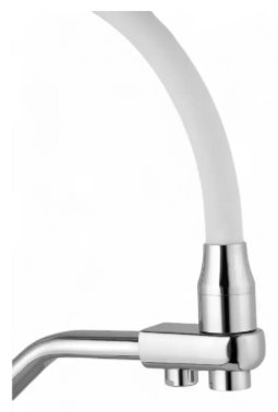 Смеситель с гибким изливом Rainsberg R603C, латунь, цвет серый
