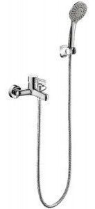 Смеситель для ванны с душем BRAVAT Slim F6332366CP-01-RUS, однозахватный купить,59360