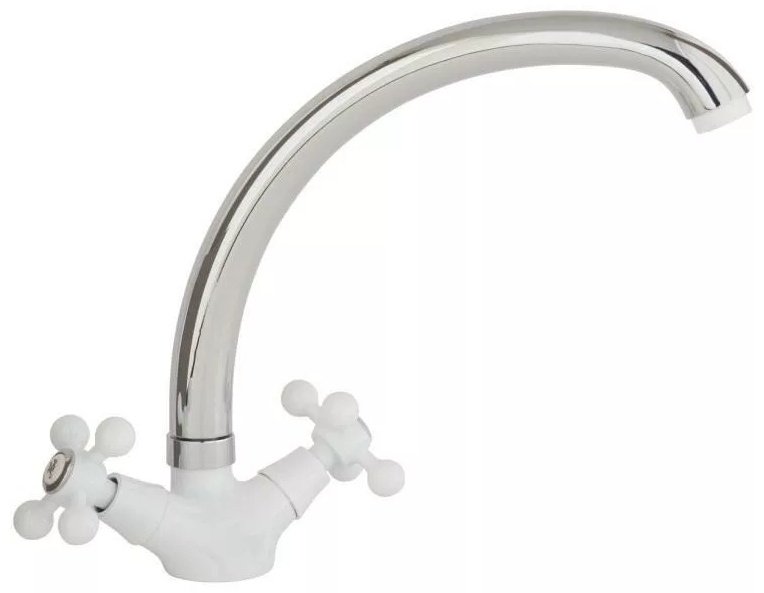 Смеситель для кухни (мойки) ARCO А4515WT-CH, двухзахватный