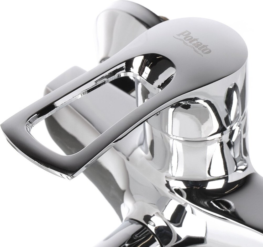 Смеситель для ванны Potato P2222B, латунь, цвет хром