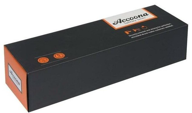 Смеситель для ванны Accoona 7372А, силумин, цвет хром купить,NaN