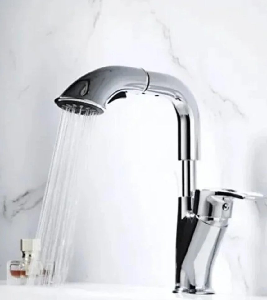Смеситель для кухни Shevanik S5121, латунь, цвет хром купить,NaN