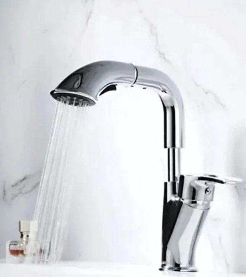 Смеситель для кухни Shevanik S5121, латунь, цвет хром купить,NaN