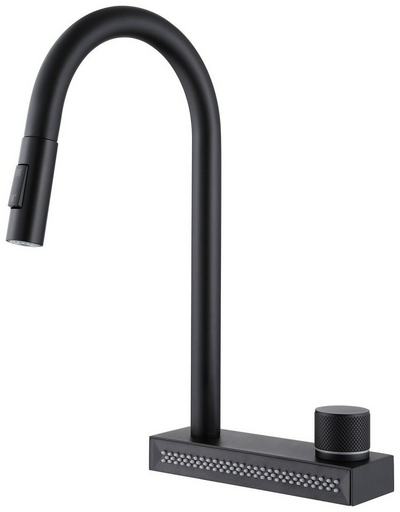 Смеситель для кухни (мойки) Abber Wasser Kreis AF8114B, однозахватный