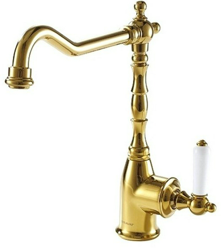 Смеситель для кухни (мойки) Teorema Dune 1750733-002 Gold, однозахватный