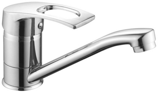 Смеситель для кухни Rainsberg R4803DF, силумин, цвет хром