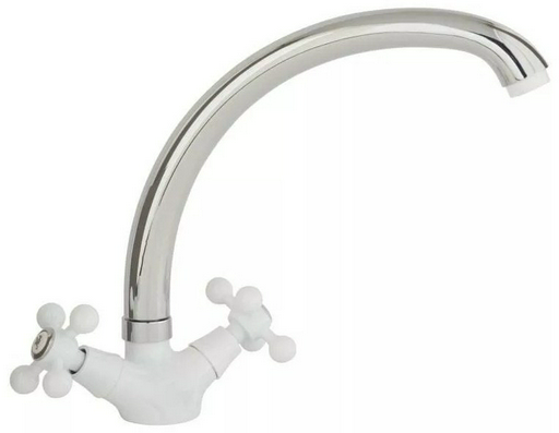 Смеситель для кухни (мойки) ARCO А4515WT-CH, двухзахватный