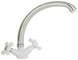 Смеситель для кухни (мойки) ARCO А4515WT-CH, двухзахватный