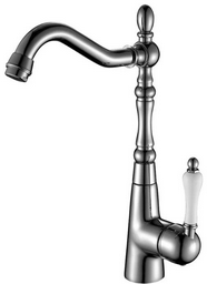 Смеситель для кухни (мойки) Rossinka Silvermix Z35-20U, однозахватный