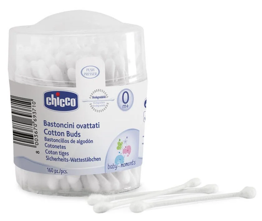 Ватные палочки Chicco 160шт купить,NaN