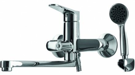 Смеситель для ванны с душем BRAVAT Eco F6111147C-LB, однозахватный - ForteMarket Смеситель для ванны с душем BRAVAT Eco F6111147C-LB, однозахватный купить,75040