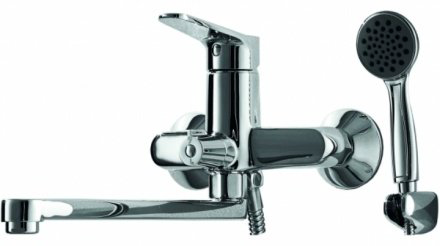 Смеситель для ванны с душем BRAVAT Eco F6111147C-LB, однозахватный - ForteMarket Смеситель для ванны с душем BRAVAT Eco F6111147C-LB, однозахватный купить,75040
