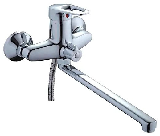 Смеситель для ванны LEDEME L2268B, силумин, цвет хром купить,24200