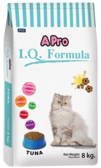 Корм Apro I.Q. Formula для взрослых тунец 8 кг