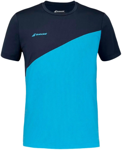Футболка Babolat Drive Crew Neck Tee 2MS25011X-4035 синий M  купить,NaN