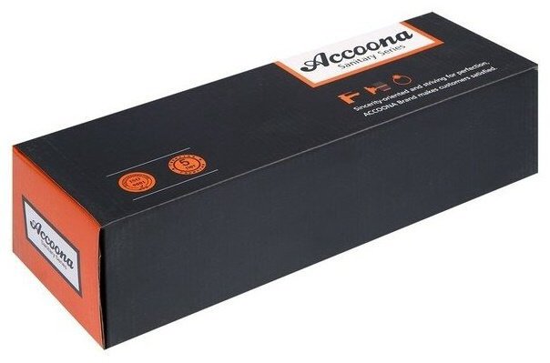 Смеситель для ванны Accoona 87176А, силумин, цвет хром купить,NaN