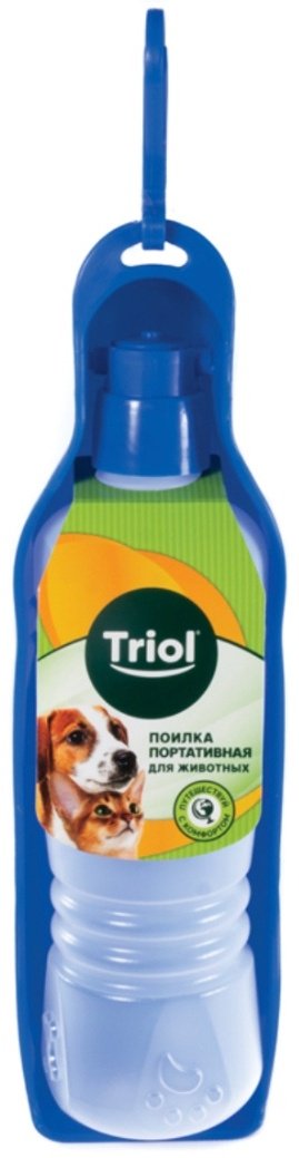 Поилка портативная Triol 30221023 750 мл синий