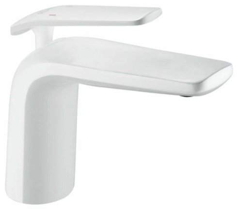 Смеситель Rose R3901C, латунь, цвет белый купить,NaN