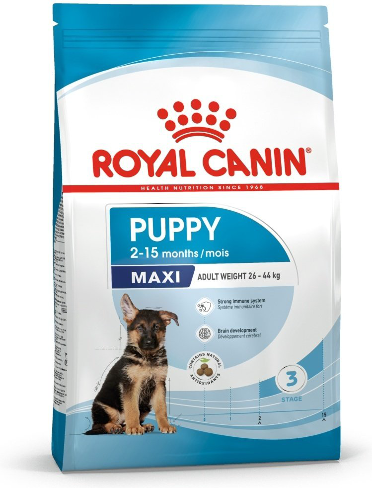 Корм Royal Canin Puppy Maxi для щенков крупных пород 4 кг - ForteMarket Корм Royal Canin Puppy Maxi для щенков крупных пород 4 кг купить,21560