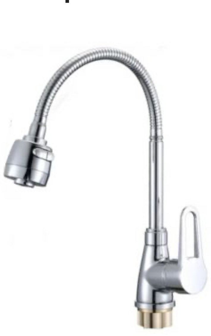 Смеситель с гибким изливом Potato P36270, латунь, цвет хром купить,30200