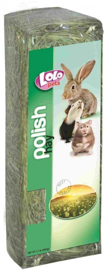 Наполнитель LoLo Pets сено 500гр впитывающий 500 л