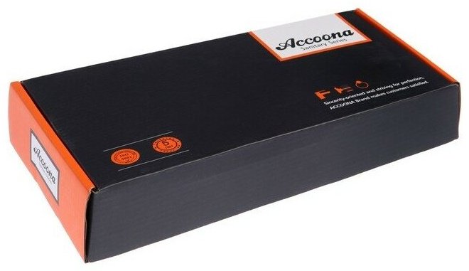 Смеситель с гибким изливом Accoona A4890N-5, латунь, цвет красный купить,NaN