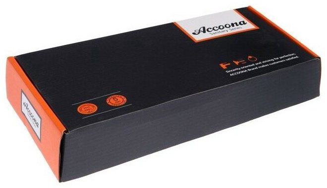 Смеситель с гибким изливом Accoona A4890N-5, латунь, цвет красный купить,NaN