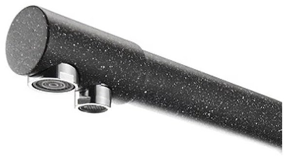 Смеситель для кухни (мойки) AQUATON Руан 1AX004FCXX210 цвет графит, однозахватный купить,NaN