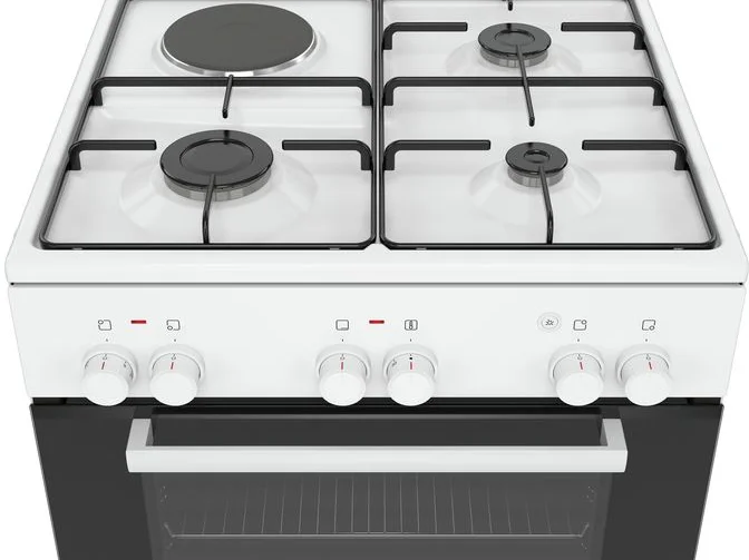 Плита комбинированная Bosch HXA060F21Q белая