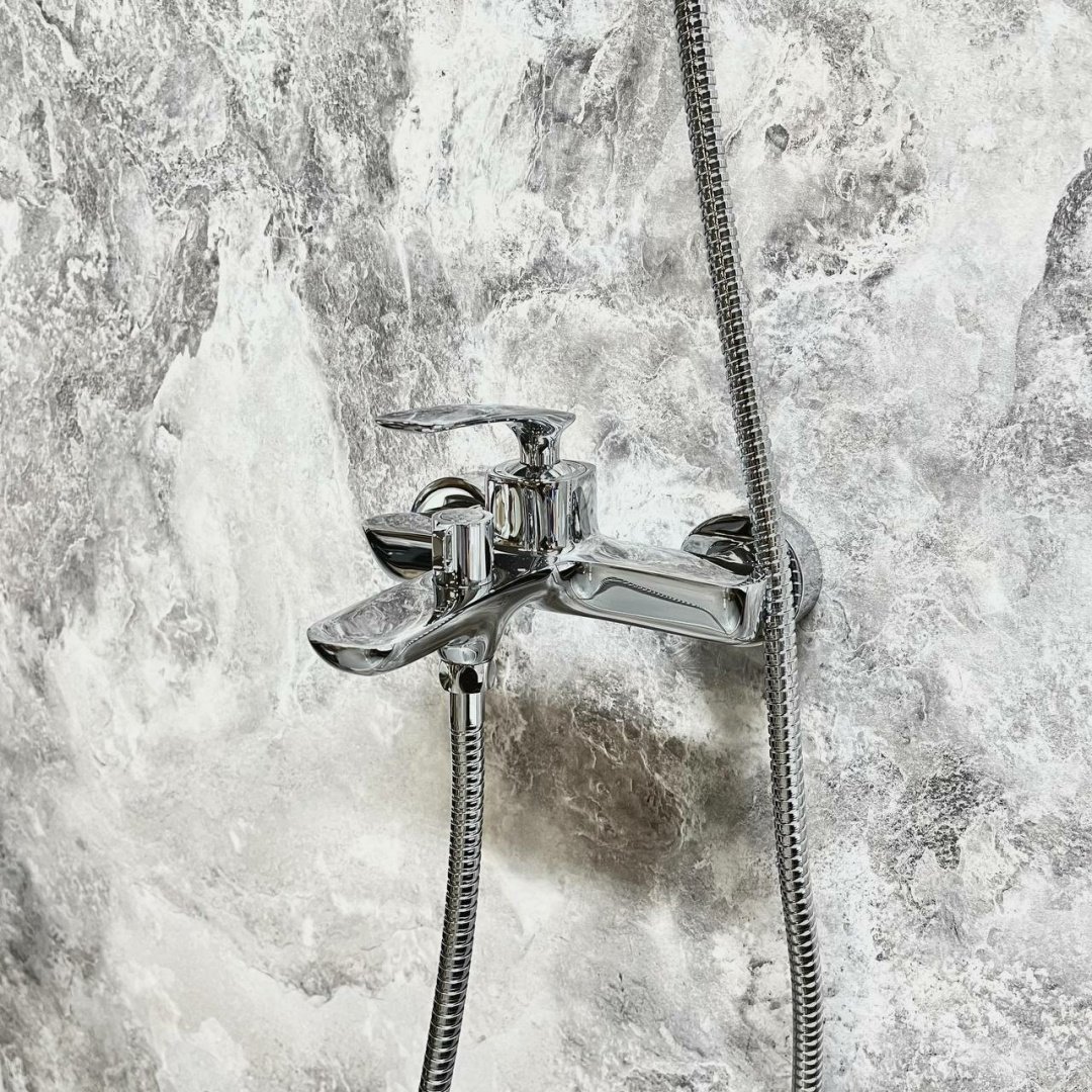 Смеситель для ванны Haiba HB60616, латунь, цвет хром купить,NaN