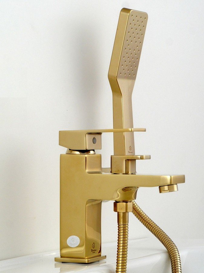 Смеситель для ванны Diadonna D84-114106J, латунь, цвет золотистый