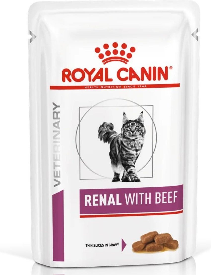 Корм Royal Canin кусочки в соусе говядина 85 г 12 шт
