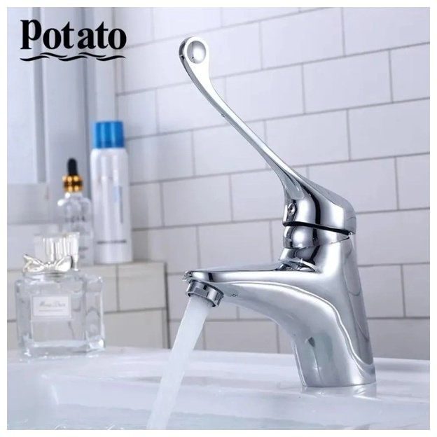 Смеситель для раковины (умывальника) Potato P1005 , однозахватный купить,30800