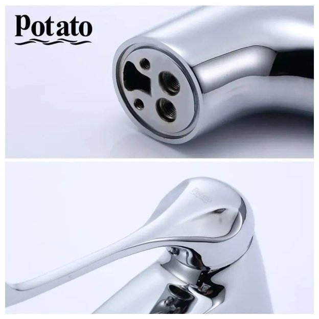 Смеситель для раковины (умывальника) Potato P1005 , однозахватный купить,30800
