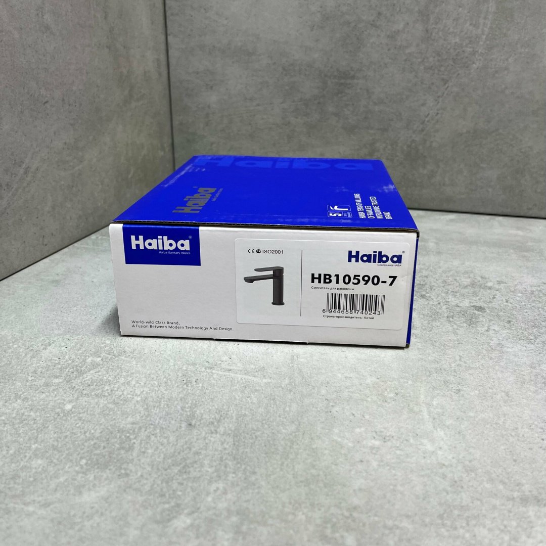 Смеситель для раковины (умывальника) Haiba HB10590-7, однозахватный купить,NaN