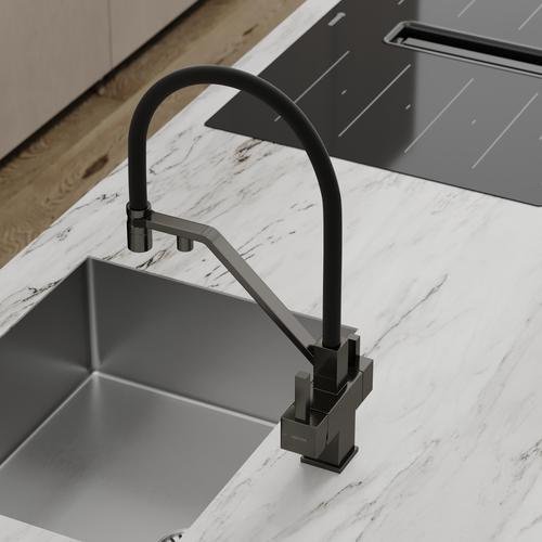 Смеситель для кухни (мойки) Ceramicanova SC4007GG, однозахватный купить,274400