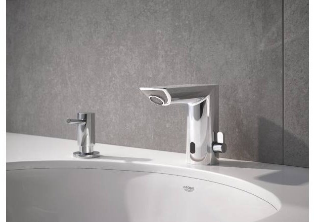 Смеситель для раковины (умывальника) Grohe Bau Cosmopolitan E, сенсорный купить,NaN