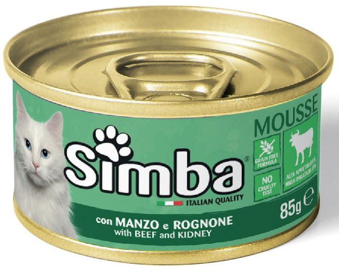 Корм Simba суфле говядина, почки 85 г 3 шт купить,1500