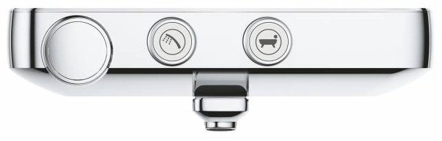 Смеситель для ванны с душем Grohe Grohtherm SmartControl 34718000, однозахватный купить,NaN