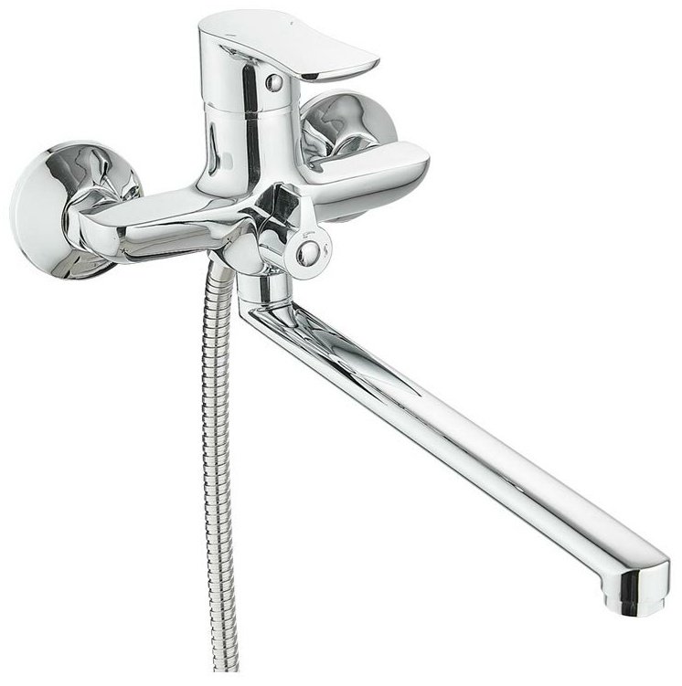 Смеситель для ванны Potato P2249N, латунь, цвет хром купить,37400