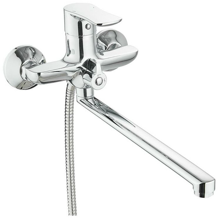 Смеситель для ванны Potato P2249N, латунь, цвет хром купить,37400