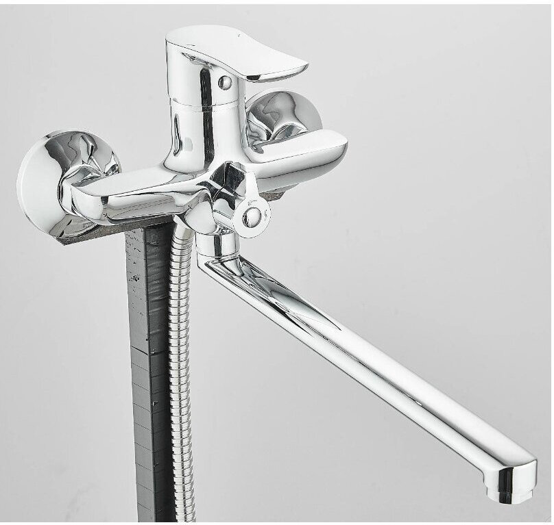 Смеситель для ванны Potato P2249N, латунь, цвет хром купить,37400
