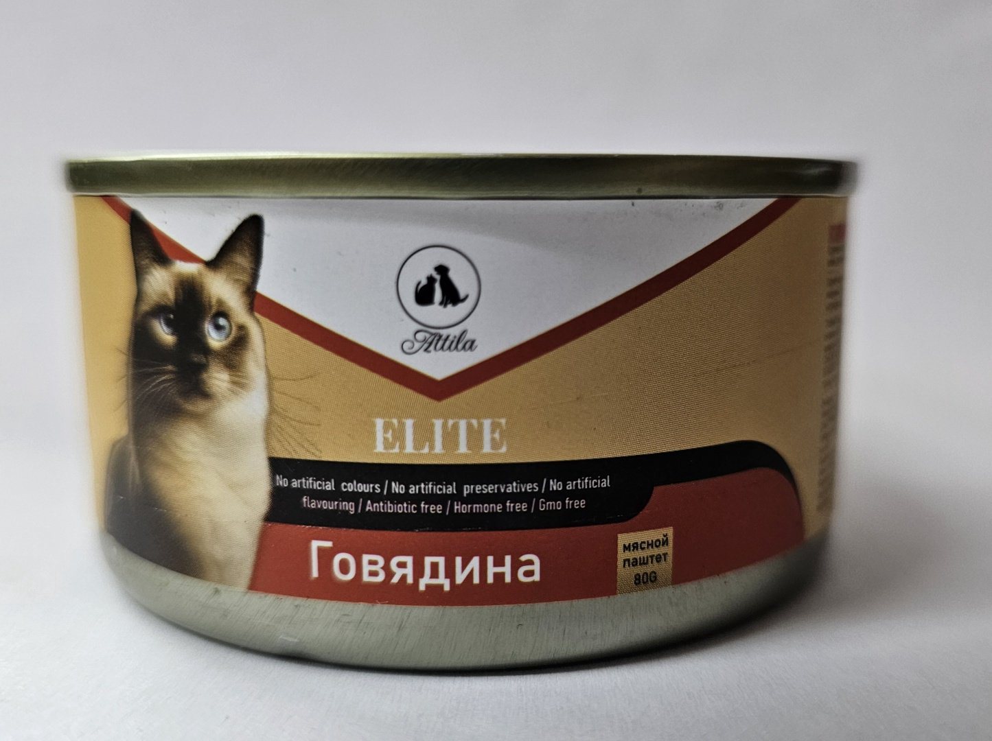 Корм ATTILA паштет говядина 80 г 1 шт купить,400