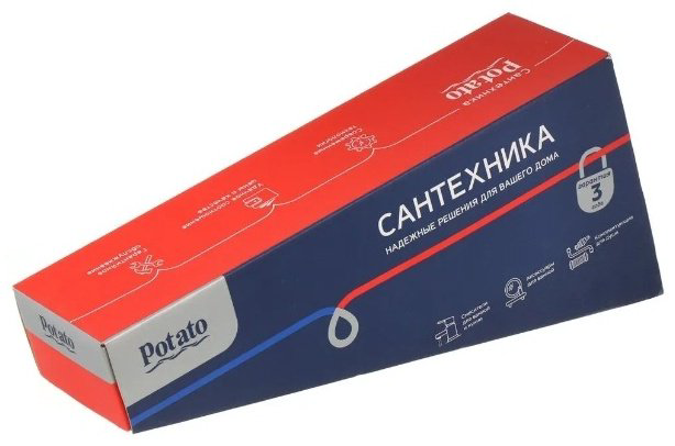 Смеситель для ванны с душем Potato P22207 , однозахватный купить,39900